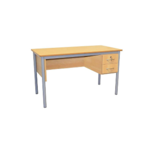 Bureau Maître en bois avec tiroirs – Design fonctionnel - MOB-BURE-004