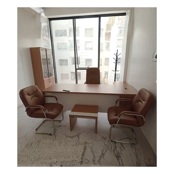 Ensemble Bureau Direction – Bois Foncé & Accueil Professionnel