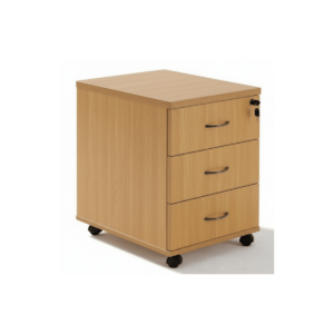 Caisson mobile 3 tiroirs – Rangement sécurisé pour bureau moderne - MOB-MEUB-012