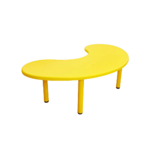 Table Enfant Haricot ColorKidney – Forme Ergonomique & Design Ludique Jaune - MOB-MOBI-005