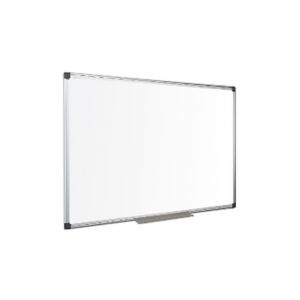 Tableau Blanc Mural CleanBoard – Surface Effaçable & Cadre Métallique avec Porte-Marqueurs - MOB-TABL-001