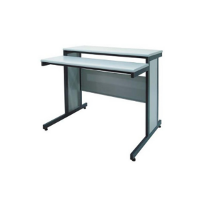 Table ordinateur semi métallique - MOB-TABL-010