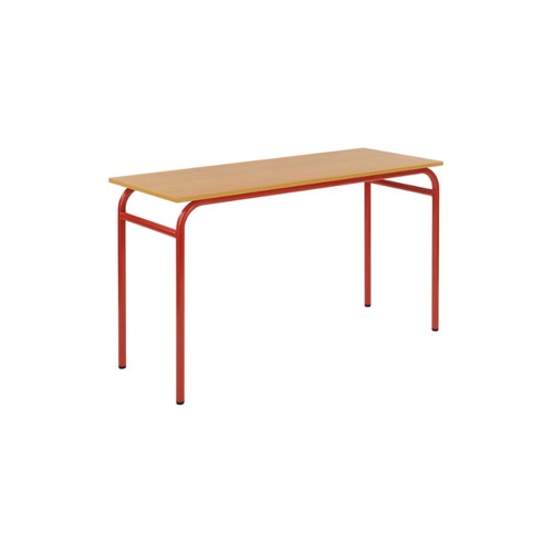 Table scolaire semi-métallique 2 places