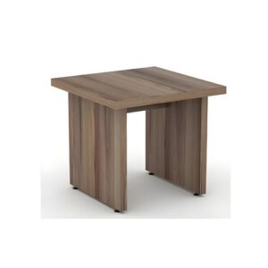 Table basse bois naturel – Design épuré avec pieds pleins et structure basse