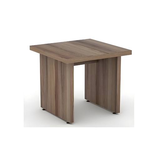 Table basse bois naturel – Design épuré avec pieds pleins et structure basse