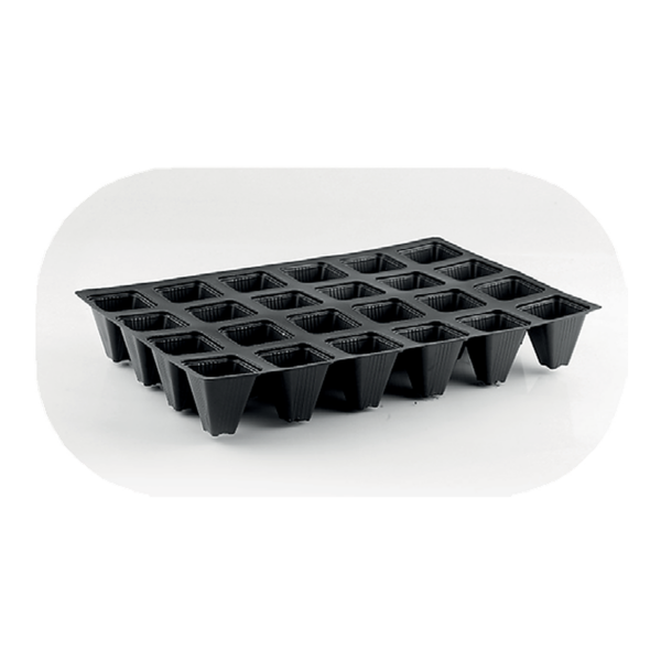 Plateau agricole 24 ALVÉOLES CONIQUES 100 ml