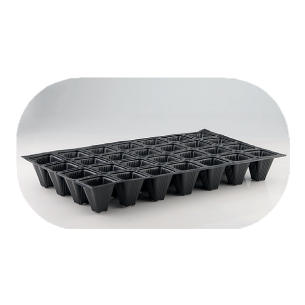Plateau agricole 28 ALVÉOLES CARRÉES 125 ml