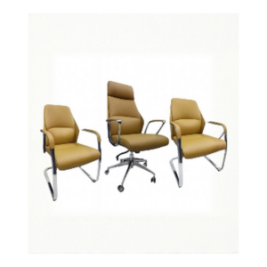 Ensemble de chaises de bureau – modèle directionnel et visiteurs, design contemporain - SIE-ENSE-003