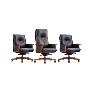 Trio de fauteuils directionnels : élégance et coordination - SIE-ENSE-031