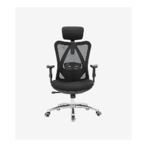 Fauteuil de bureau ergonomique avec soutien dorsal triangulaire – design et confort - SIE-FAUT-015