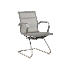 Fauteuil de Bureau Cantilever MeshFlex – Aération Totale & Structure Chromée - SIE-FAUT-055