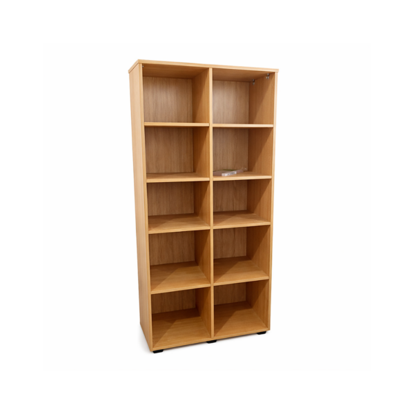 Vitrine en bois 4 portes vitrées + 4 portes pleines