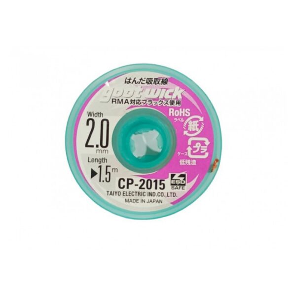 Accessoire de mèche à souder tressée Goot Wick
