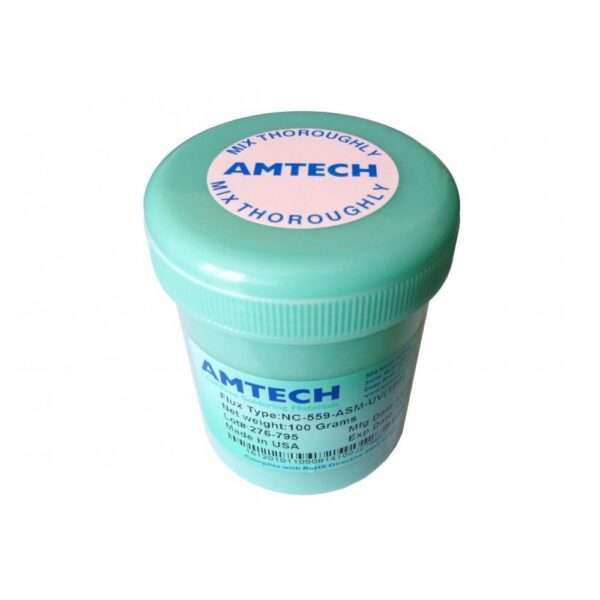 Flux de soudure NC-559-ASM TPF crème 100g AMTECH