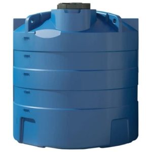 Citerne d’eau verticale bleue 1 000 L