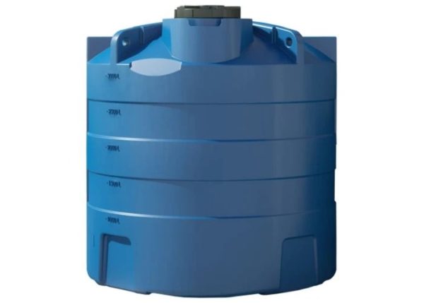 Citerne d’eau verticale 1 000 L – bleue