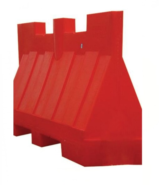Séparateur de voies en polyéthylène – rouge