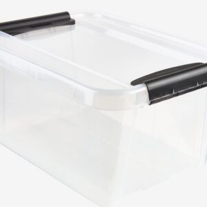 Boîte de rangement transparente 30 L